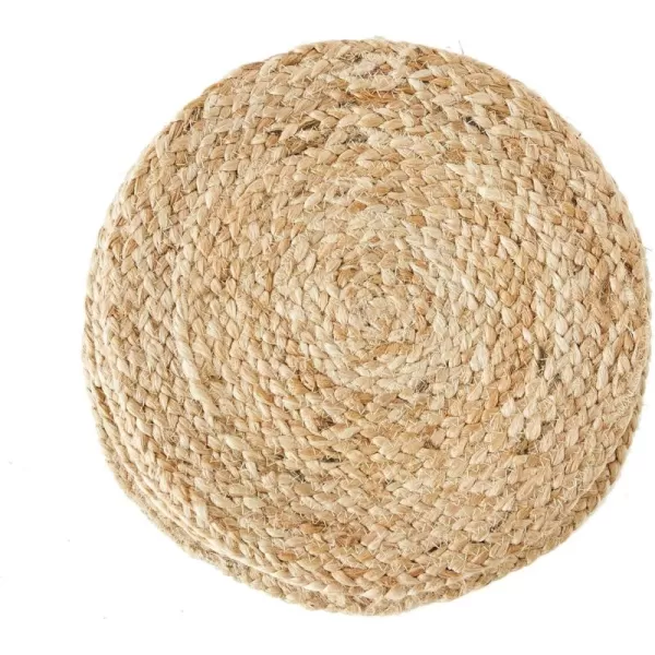 Creative CoOp Round Jute Woven Placemat 13DiningEntertainTextiles Brown Large1 Count Pack of 1