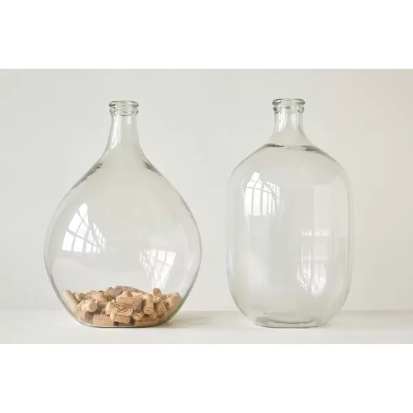 Clear Decorative Glass Bottle19 Inch