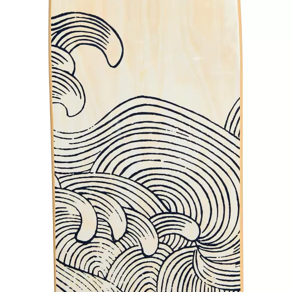 Creative CoOp Surfboard Style Wood Wall DecorWaves