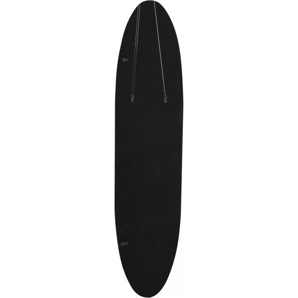 Creative CoOp Surfboard Style Wood Wall DecorWhite Stripe
