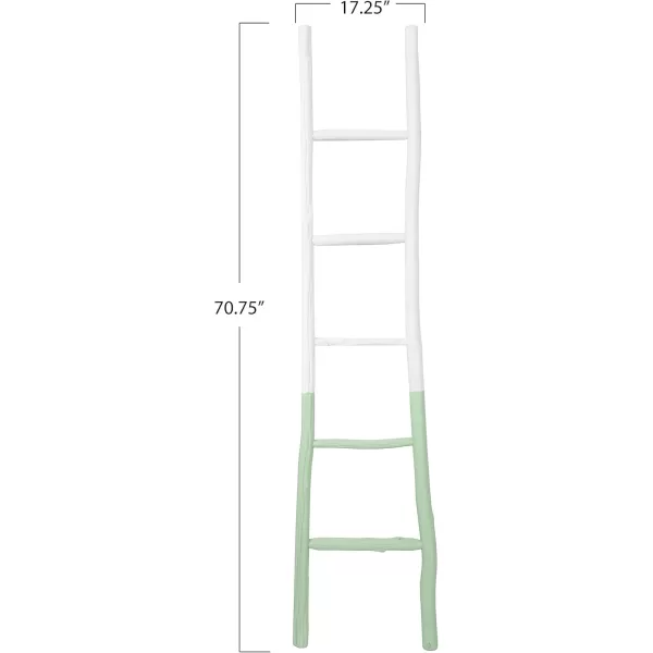 Creative CoOp Decorative Wood Ladder Misc Furniture GreyMintWhite