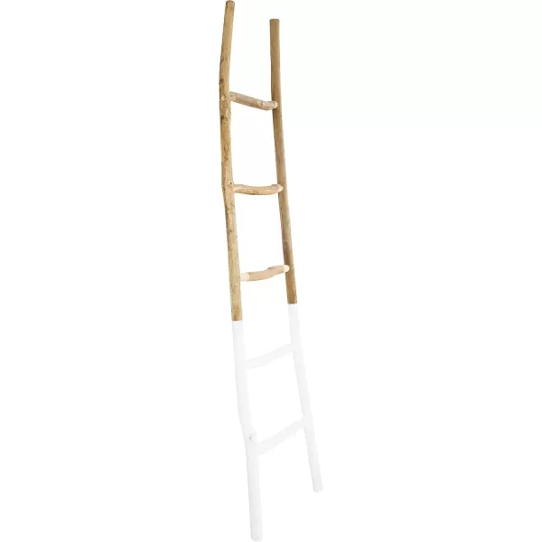 Creative CoOp Decorative Wood Ladder Misc Furniture GreyWhiteNatural