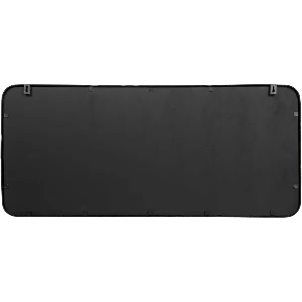 Creative CoOp Metal Framed Wall Mirror with Shelf BrassBlack