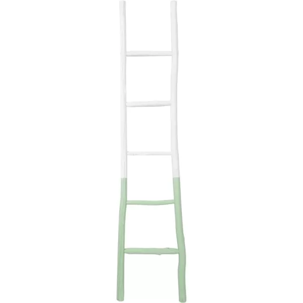 Creative CoOp Decorative Wood Ladder Misc Furniture GreyMintWhite