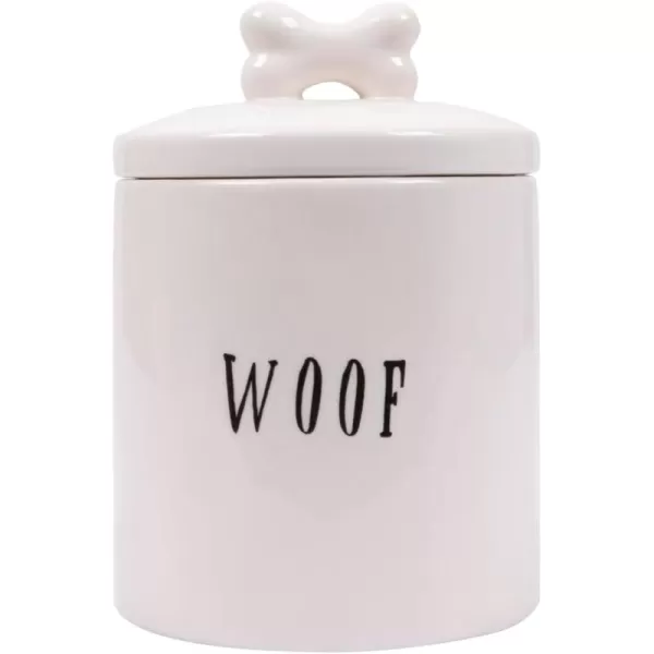 Creative CoOp Woof Jar with Bone Handle on Lid