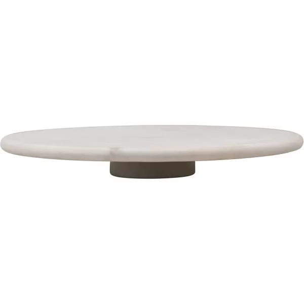 Creative CoOp White Marble Lazy Susan