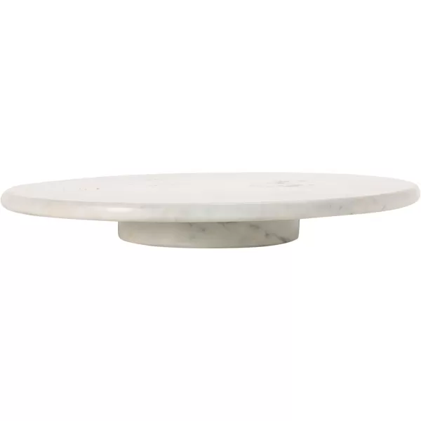 Creative CoOp White Marble Lazy Susan
