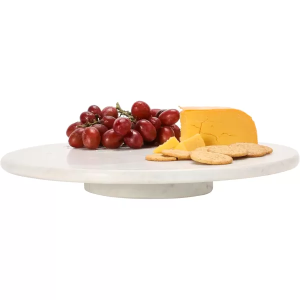Creative CoOp White Marble Lazy Susan