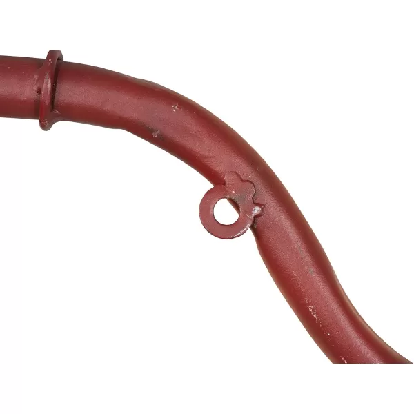 Creative Coop DA6000 Iron Bike Shape Wall Decor with Basket Rust 3000quot x 3200quotRed