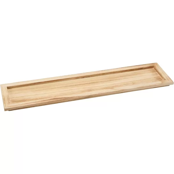 Wood Tray with 9 Brown Glass Votive Holders Set of 10 PiecesYellowGreen