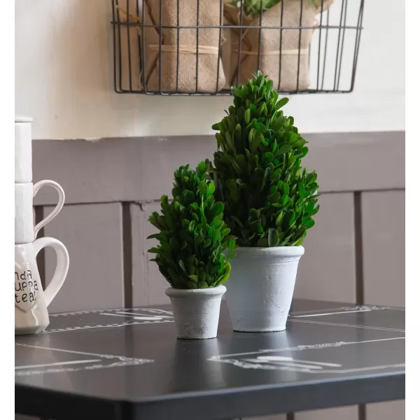 Creative CoOp Boxwood Topiary in Clay PotSmall