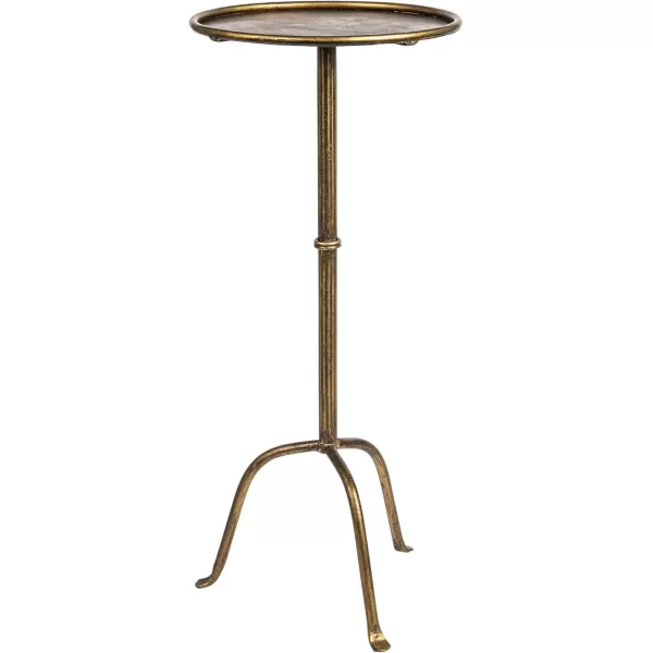 Creative CoOp Metal Martini TableAntique Brass