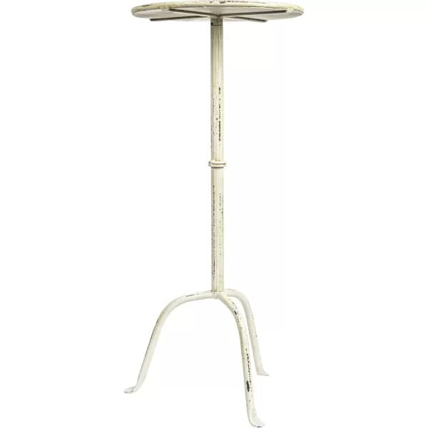 Creative CoOp Metal Martini TableAntique White