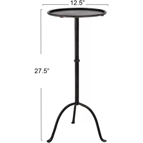Creative CoOp Metal Martini TableBlack