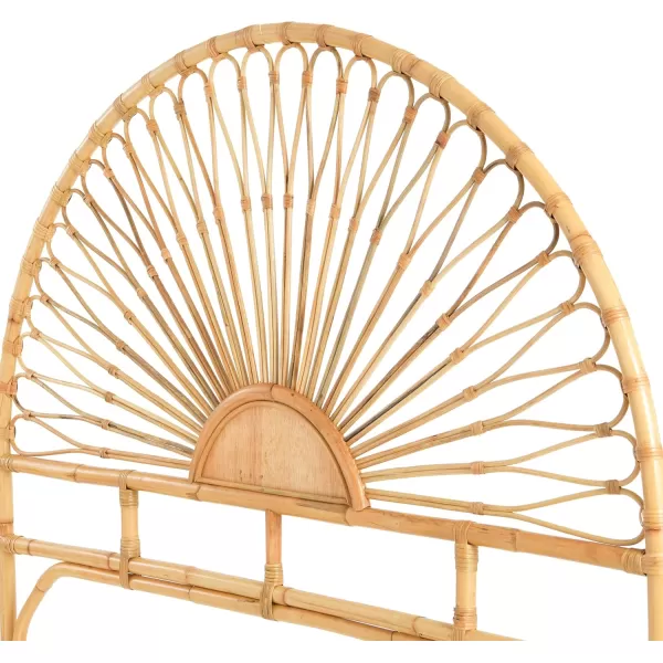 Creative CoOp Rattan Sunrise Design KingSize HeadboardRattan