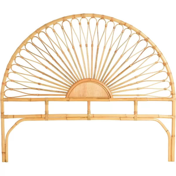 Creative CoOp Rattan Sunrise Design KingSize HeadboardRattan