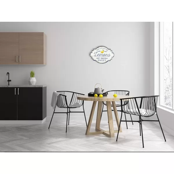 Creative CoOp When Life Gives You Lemons Make Something Sweet Metal Wall Dcor