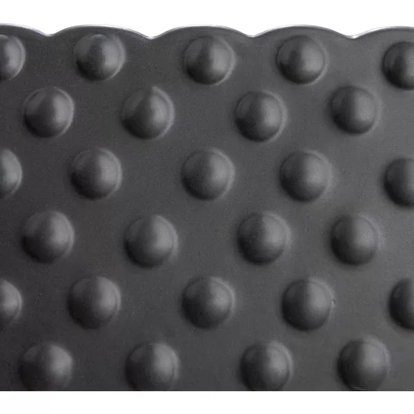Creative CoOp White Hobnail Rectangle Ceramic PlanterBlack