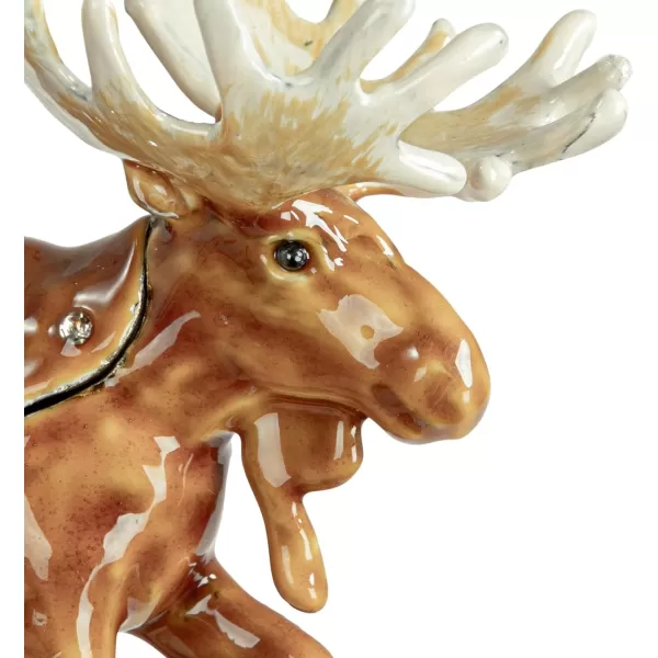 Creative CoOp Amber Jeweled Egg Trinket Box AmberMoose
