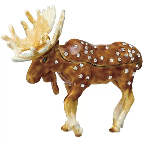 Creative CoOp Amber Jeweled Egg Trinket Box AmberMoose