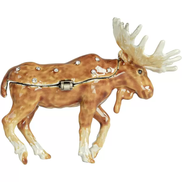 Creative CoOp Amber Jeweled Egg Trinket Box AmberMoose