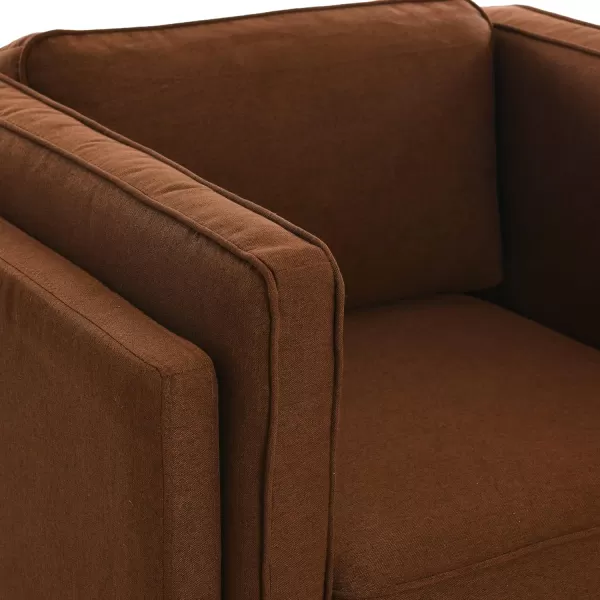 Creative CoOp Atley High Sided Armchair Sofas WheatBrown