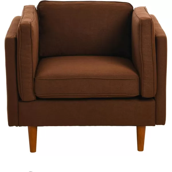 Creative CoOp Atley High Sided Armchair Sofas WheatBrown