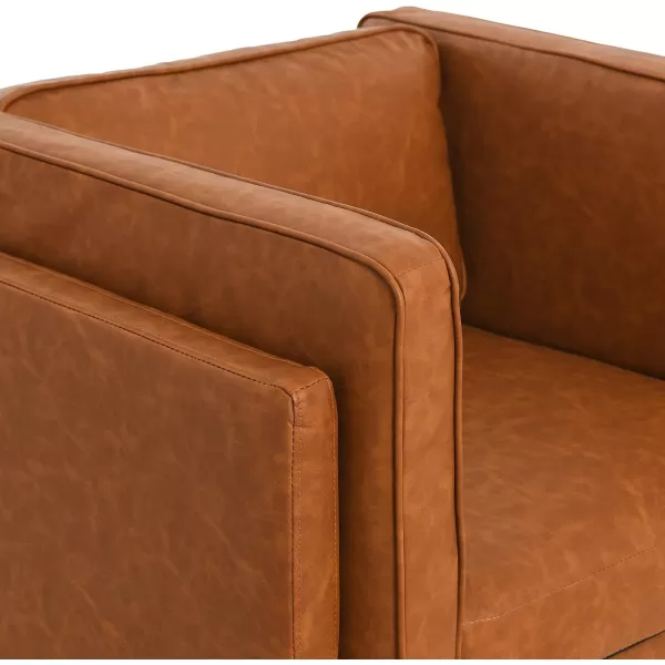 Creative CoOp Atley High Sided Armchair Sofas WheatCognac