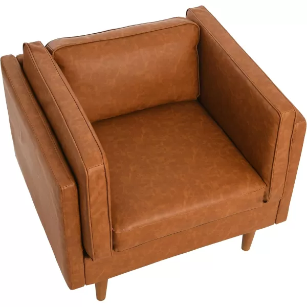 Creative CoOp Atley High Sided Armchair Sofas WheatCognac