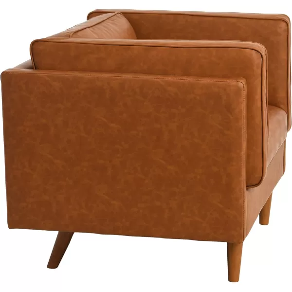 Creative CoOp Atley High Sided Armchair Sofas WheatCognac