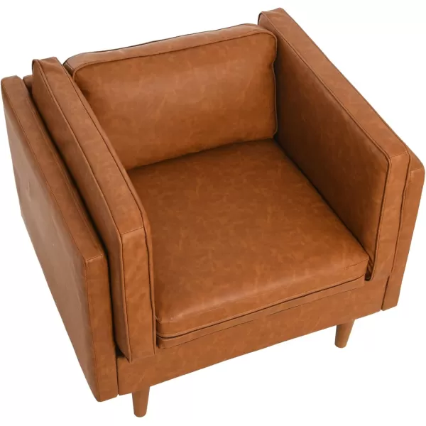 Creative CoOp Atley High Sided Armchair Sofas WheatCognac