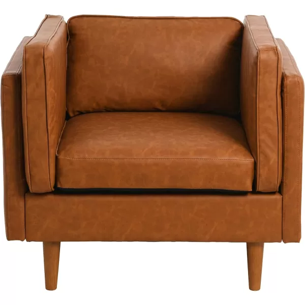 Creative CoOp Atley High Sided Armchair Sofas WheatCognac