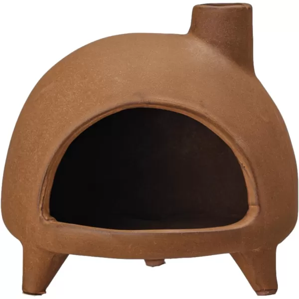 Creative CoOp Decorative Stoneware Incense Chimney TerraCotta