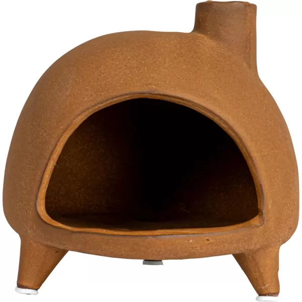 Creative CoOp Decorative Stoneware Incense Chimney TerraCotta