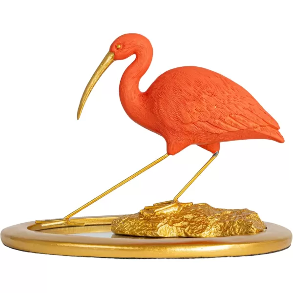 Creative CoOp Elegant Ibis Reflection Figurine Multicolor