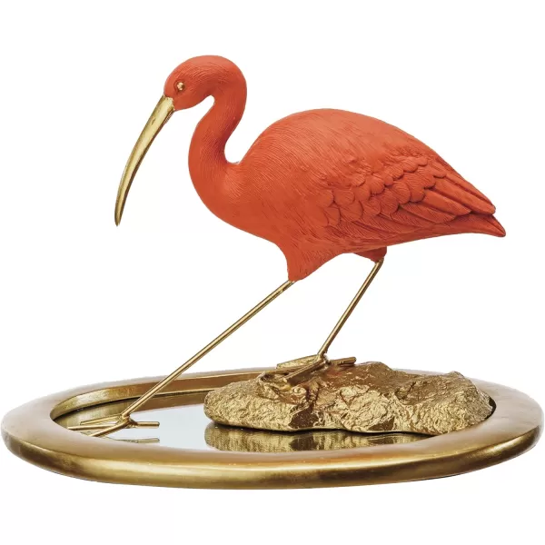 Creative CoOp Elegant Ibis Reflection Figurine Multicolor