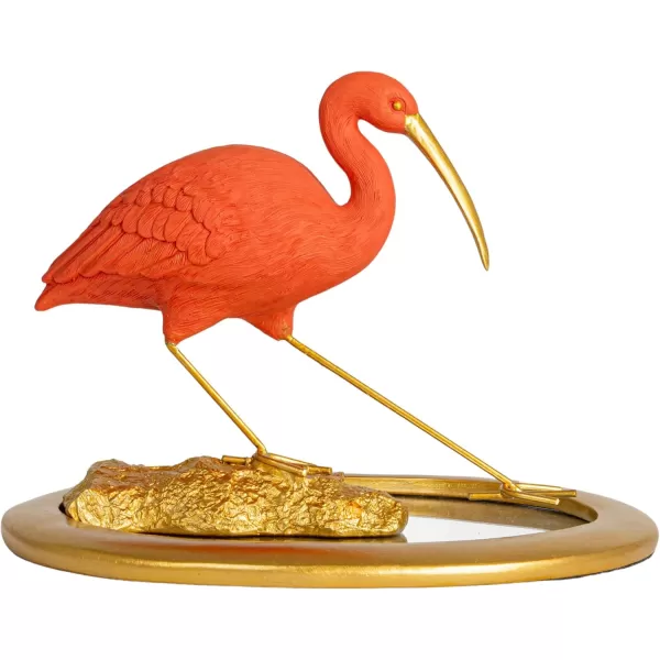 Creative CoOp Elegant Ibis Reflection Figurine Multicolor