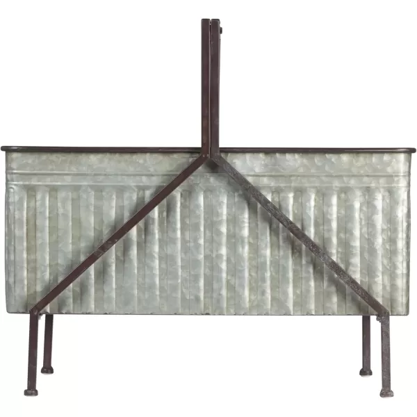 Creative CoOp Iron BucketPlanter on Stand
