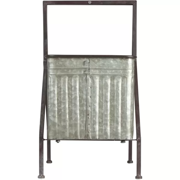 Creative CoOp Iron BucketPlanter on Stand