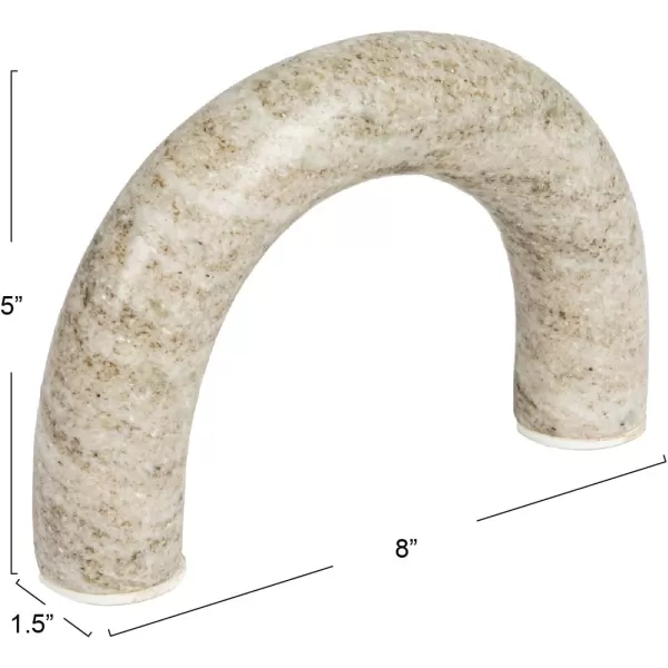 Creative CoOp Marble Arch Accent Decor GreyBeige