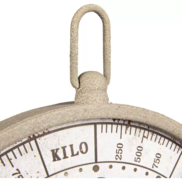 Creative CoOp Metal Reproduction of Hanging Produce Scale Clock