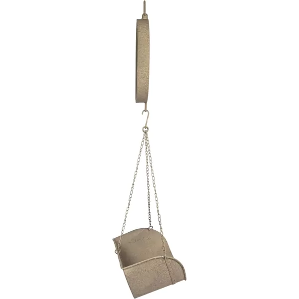 Creative CoOp Metal Reproduction of Hanging Produce Scale Clock