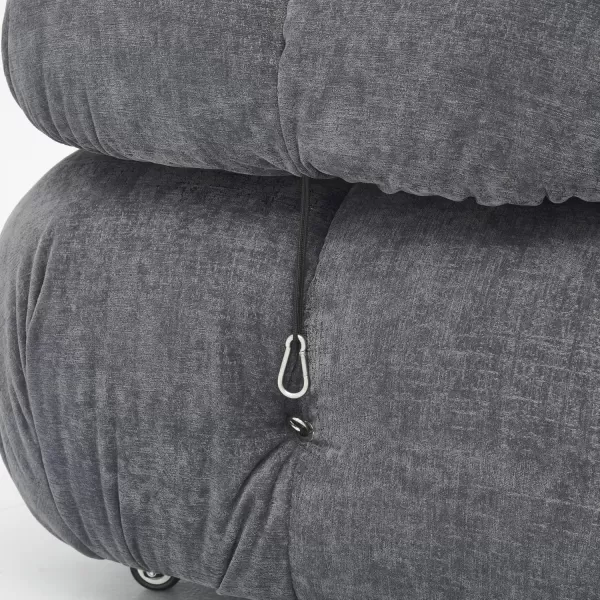 Creative CoOp Mimosa Modular Bread Sofas GreyGrey