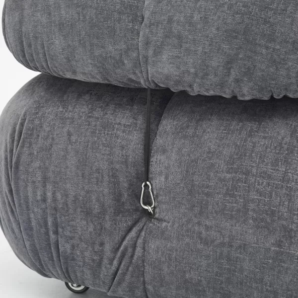 Creative CoOp Mimosa Modular Bread Sofas GreyGrey