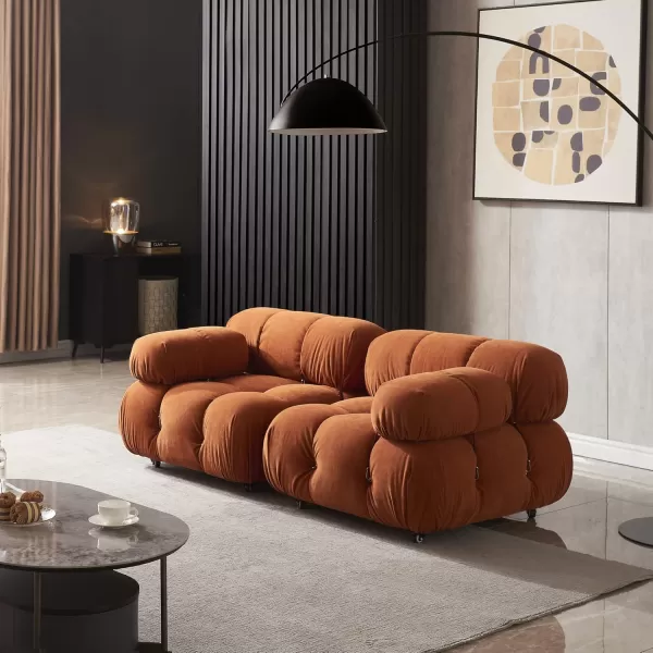 Creative CoOp Mimosa Modular Bread Sofas GreyRust