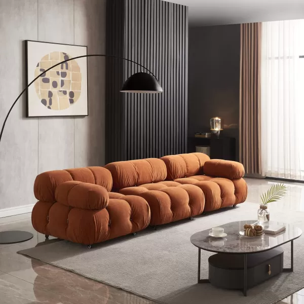 Creative CoOp Mimosa Modular Bread Sofas GreyRust