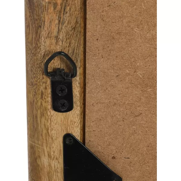Creative CoOp Oval Wall Mirror with Mango Wood Frame
