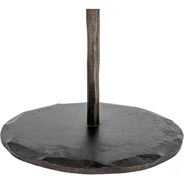 Creative CoOp Round HandForged Metal Candelabra Holds 5 Black Taper Holder