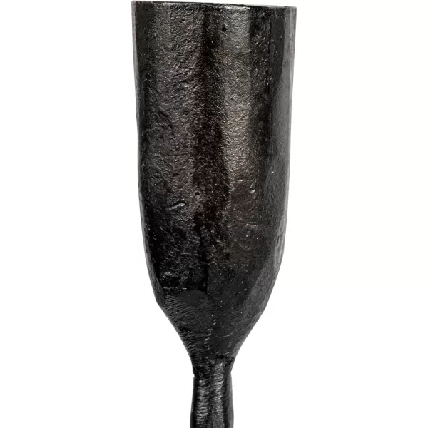 Creative CoOp Round HandForged Metal Candelabra Holds 5 Black Taper Holder