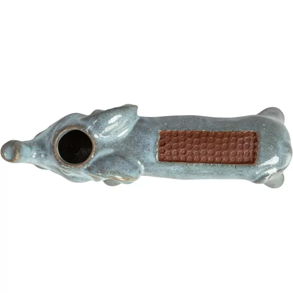 Creative CoOp Stoneware Elephant Match Holder GreyElephant